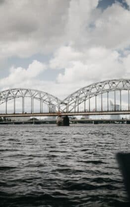 Riga city Railway Bridge