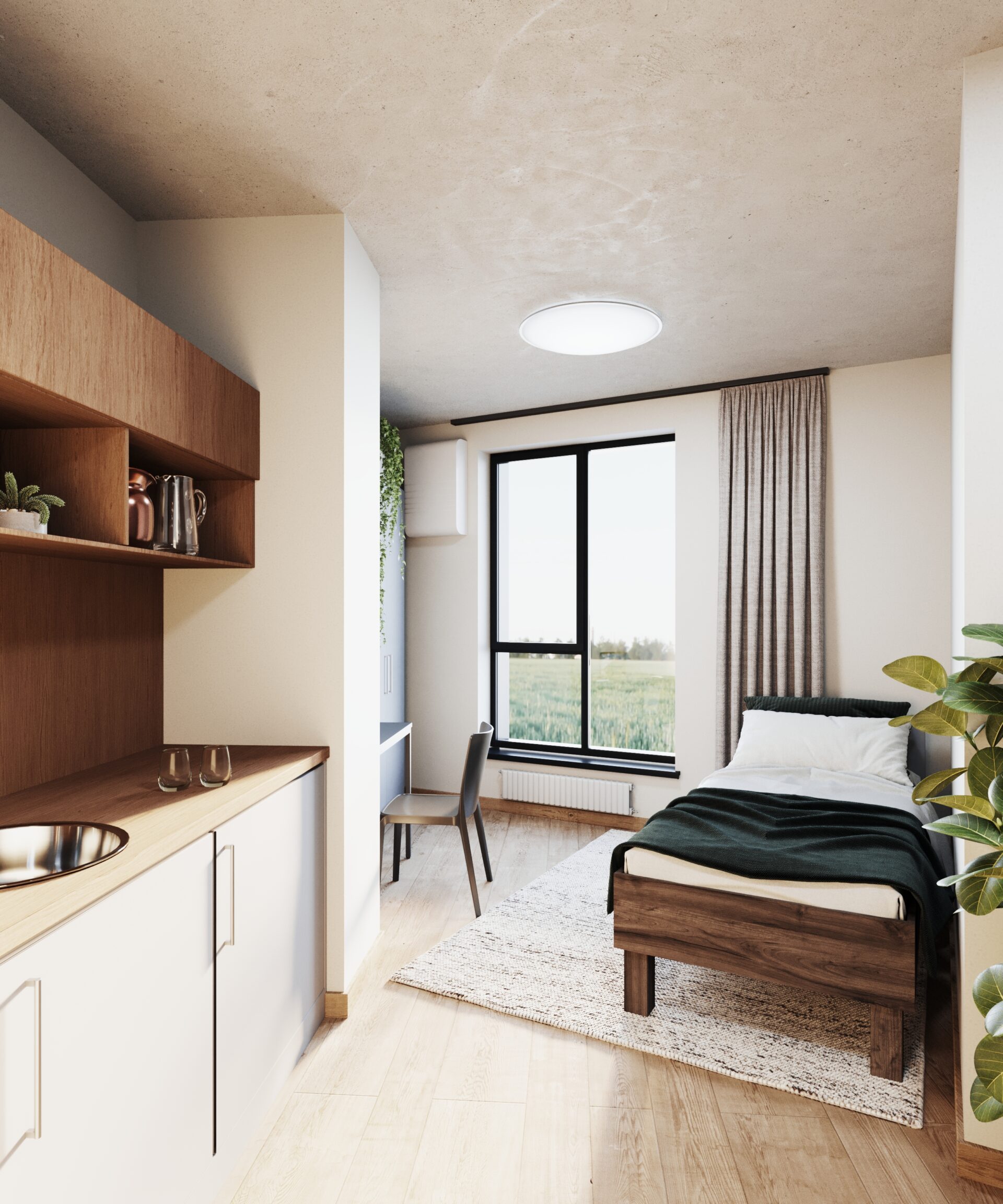 Shed Co-living Riga Accessible Studio