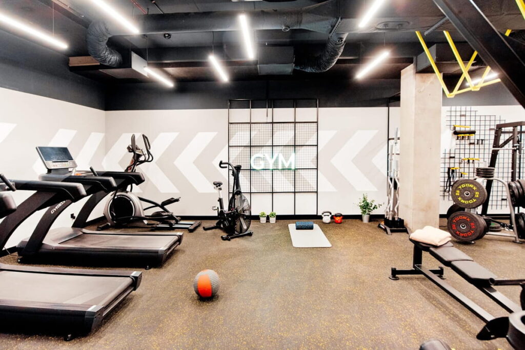 Gimnasio de SHED Kraków.