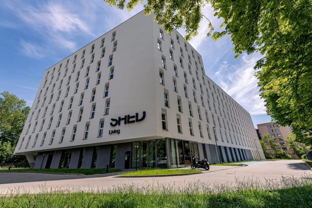 SHED Campus Living at Smyczkowa 3 in Warsaw.
