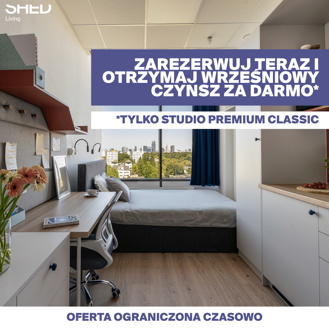 SHED Warsaw Premium Studio Discount Banner