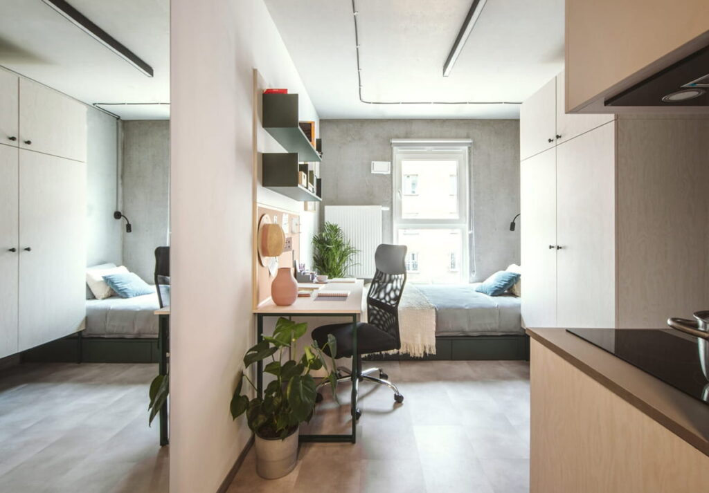 Studio classic, Shed Campus Living (Mokotów)